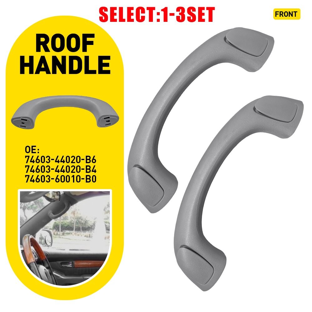 Front Passenger Driver Side Roof Grip Grab Handle For 03-09 4Runner GX470 2-6X