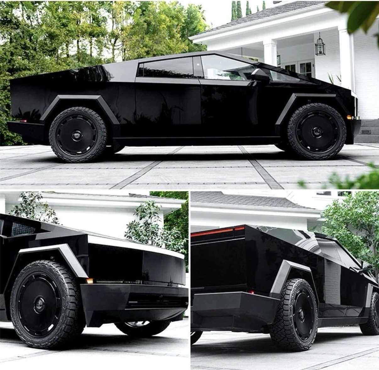 Cybertruck DIY PPF Paint Protection Film Wrap Color Change Gloss Piano Black US