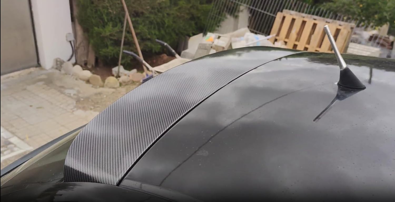 6D High Gloss Black Vinyl Wrap Roll – Bubble-Free Application for Perfect Finish
