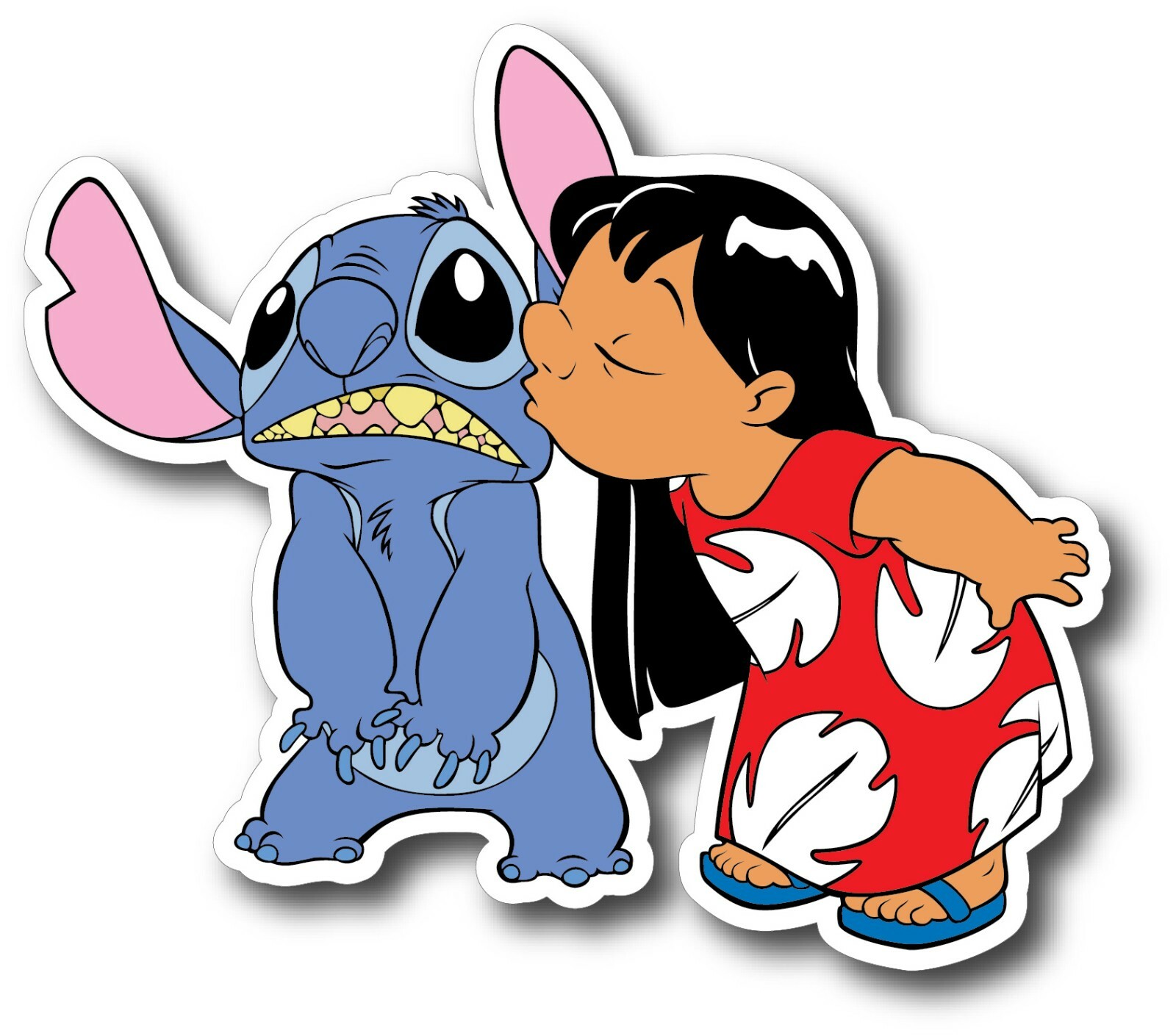 LILO & STITCH KIDS CARTOON DECAL STICKER 3M USA CAR TRUCK VEHICLE WINDOW WALL