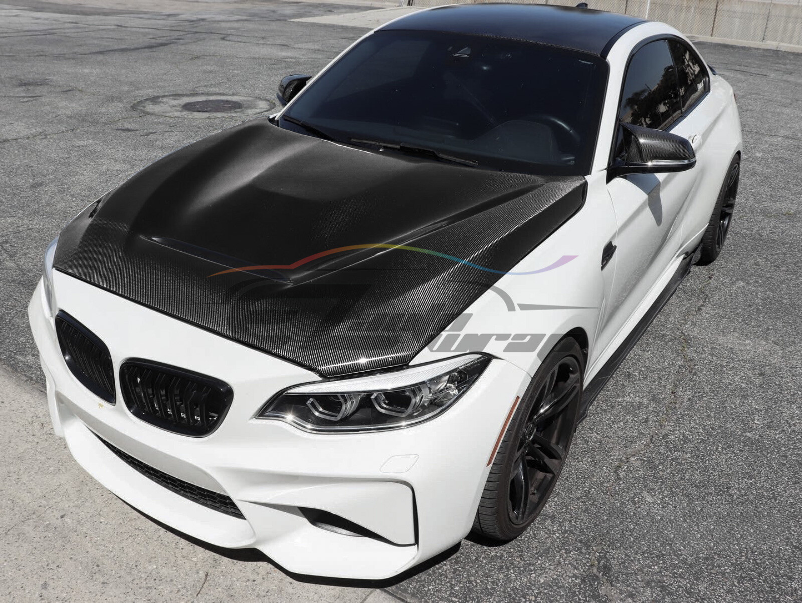 5D Carbon Fiber Black High Gloss Glossy Auto Vinyl Wrap Sticker Decal Sheet Film