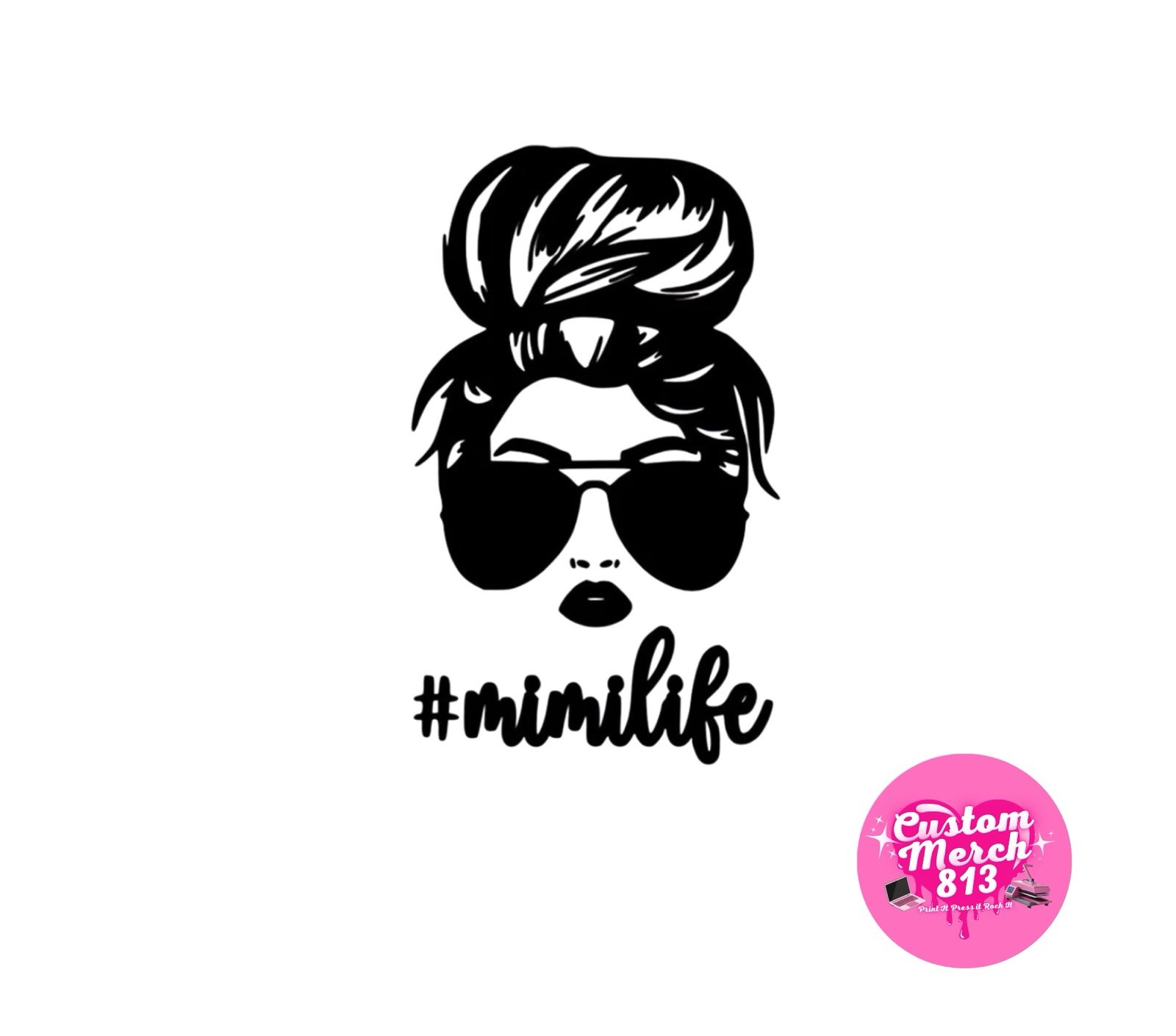 Mimi Life Decal Sticker Vinyl Car Motorcycle Laptop 4x4in