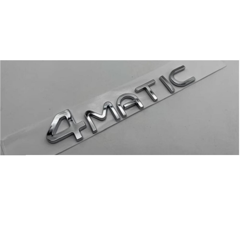 Chrome Letters FOR EQB250 EQB250+ EQB260 EQB300 EQB350 EQB350+ 4MATIC Emblems
