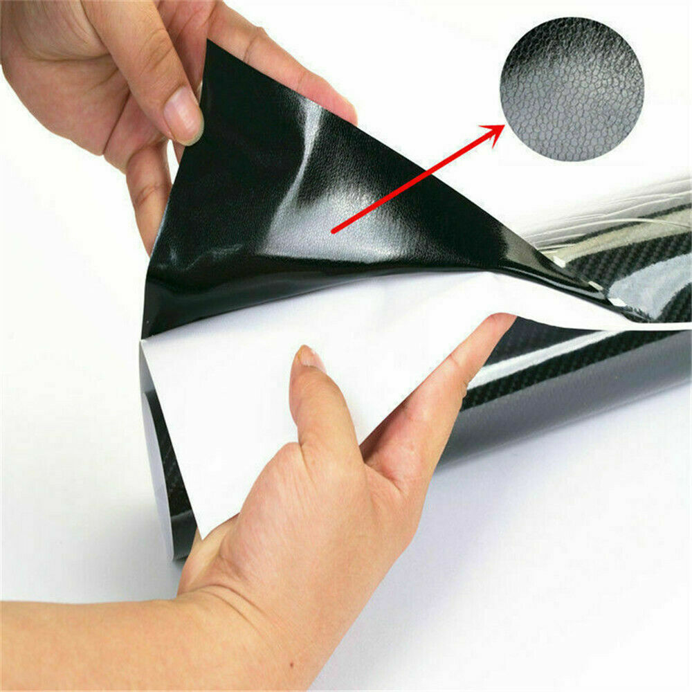 5D Waterproof Carbon Fiber Vinyl Car Wrap Sheet Roll Film Sticker Decal Paper US