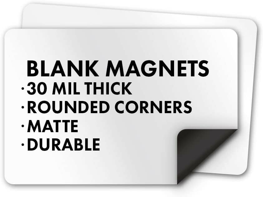 BLANK HEAVY DUTY VEHICLE MAGNET TRUCK CAR STICKER DECAL SIGN GRAPHIC MULTI SIZE