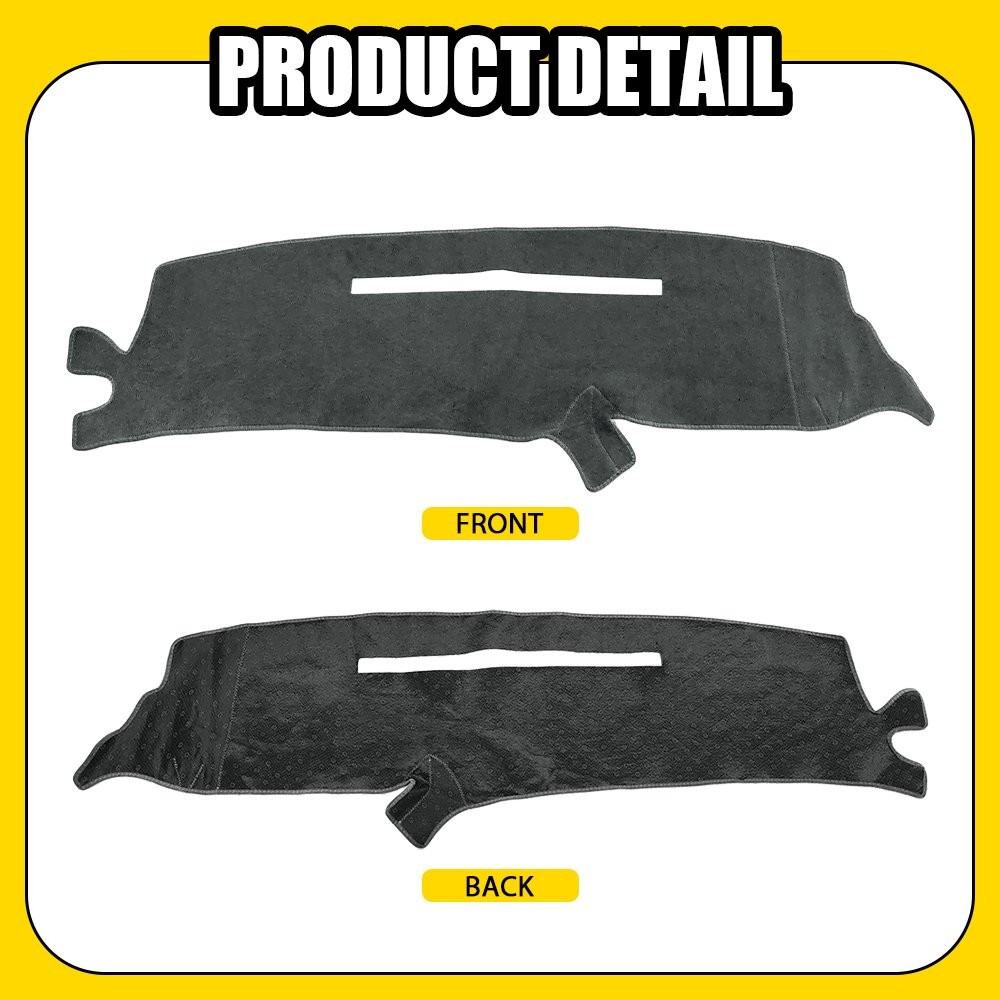 Gray Dash Mat For 1997-98 Chevy Silverado C-K Series Truck Dashboard Cover 1-5X
