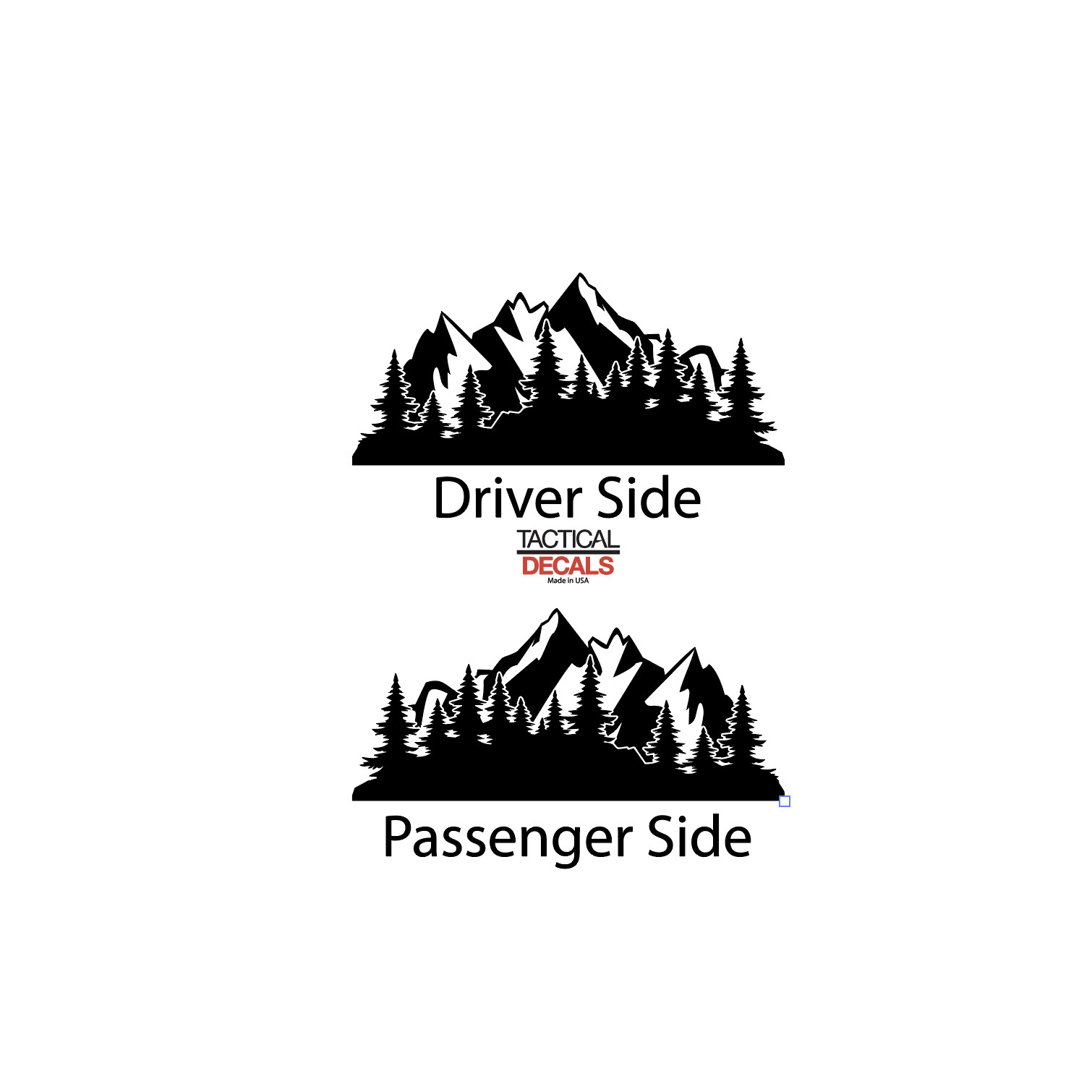 Mountain Scene Design Decal Fits 2022 – 2023 Jeep Grand Wagoneer GW1-MX1