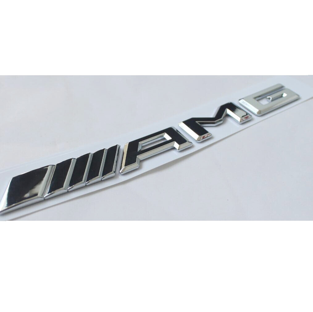 E43 Biturbo 4MATIC Emblem Fender Trunk Badge Chrome Silver for E-Class W212 W213