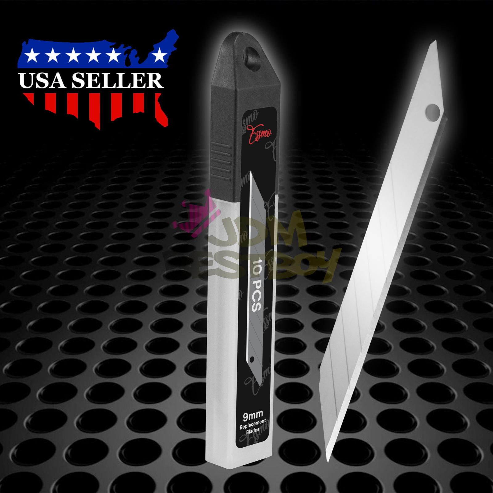10 pcs Knifes 30 Degree Blade Stainless Utility Steel Graphics Vinyl Wrap Tools