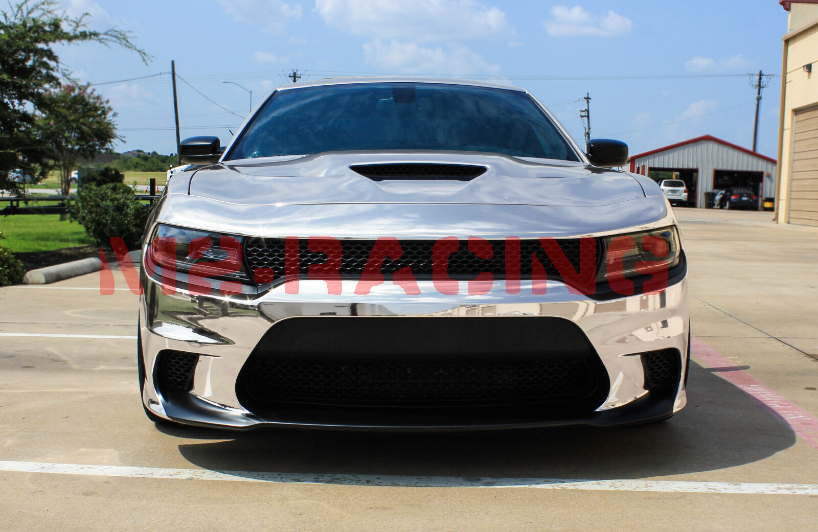 Premium Silver Supercast Chrome Car Vinyl Wrap Sticker Easy Stretch Air Release
