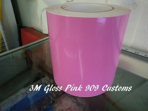 3M Gloss Pink 5″ Racing Stripes Vinyl Sticker Graphic Decal 5 INCH x 36 FEET