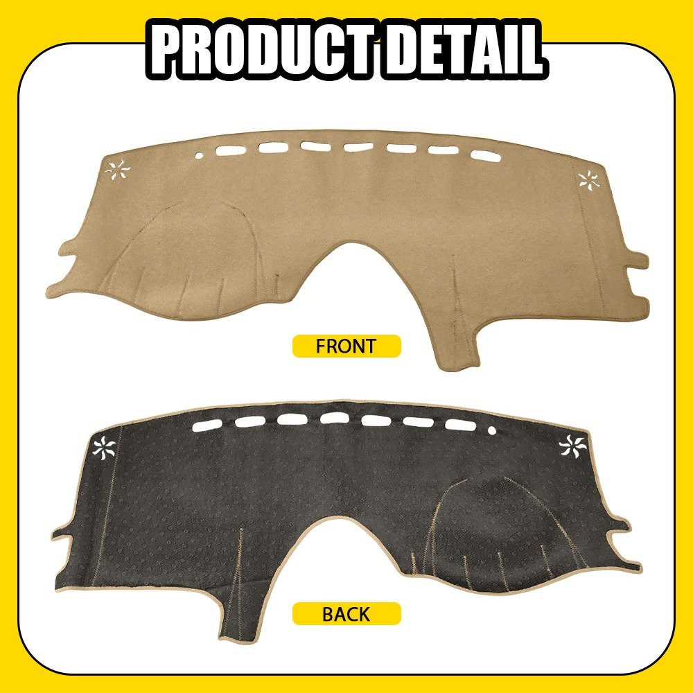 Dashboard Pad Dash Cover Mat For 04-10 Toyota Sienna Sunshade Cover NonSlip 1-5X
