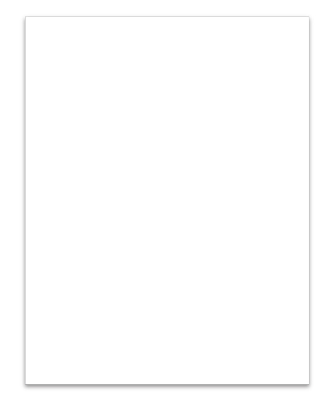 Exterior No Perf-Blank Window Stickers