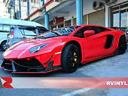 Avery SW900 Gloss Cardinal Red Supreme Wrapping Film Vinyl Wrap Sheet Roll