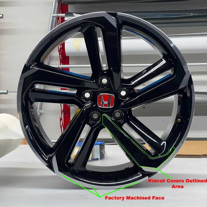 Crux Moto Sport Wheel Overlays 19″ V2 fits Honda Accord 2018 – 2022