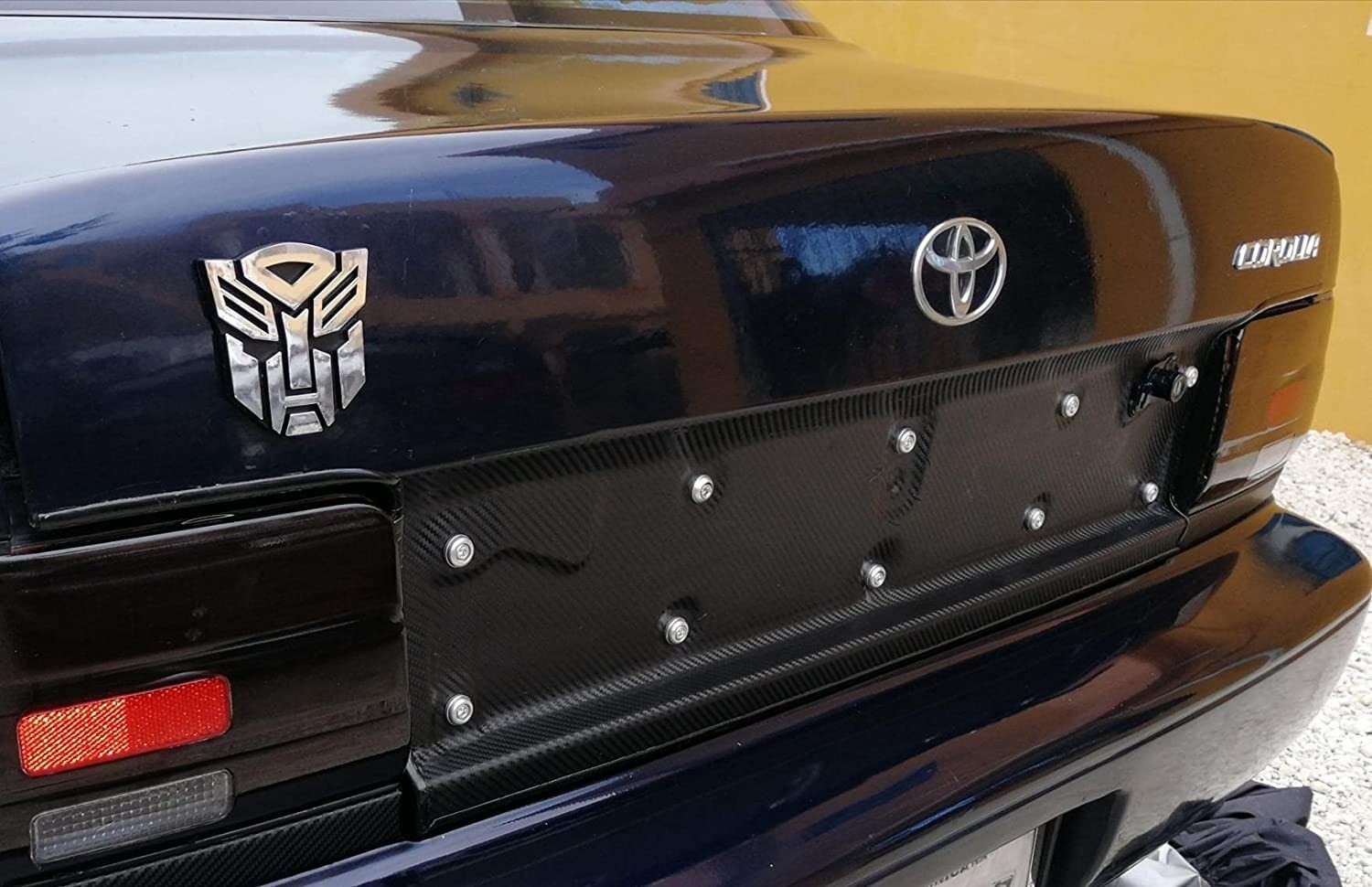 2 PCS in Set Transformers Emblem – 3″ Tall for Car Autobot Sticker Pair Chrome