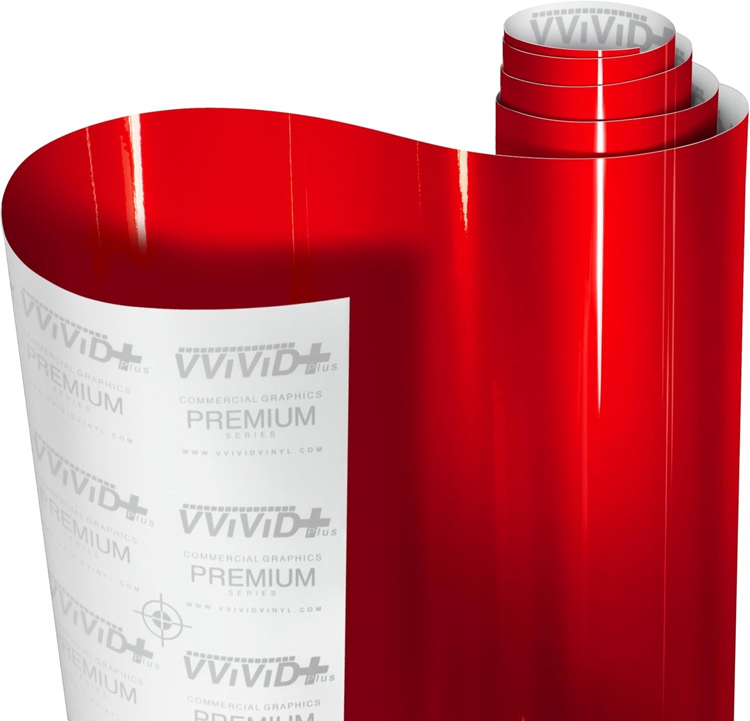 Stretchable Gloss Red Vinyl Wrap 1ft x 5ft – Flawless Finish for Any Vehicle