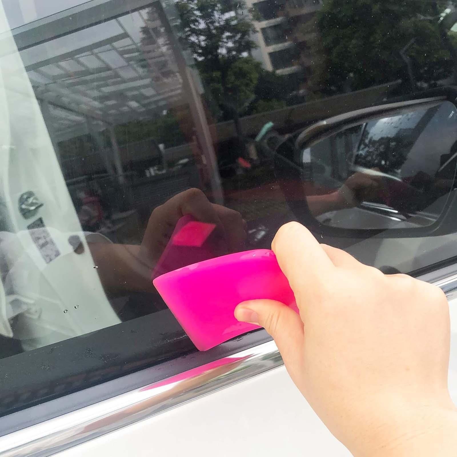 3Pcs Generic Rubber Squeegee Window Film Squeegee Graphic Decals Tool for Car