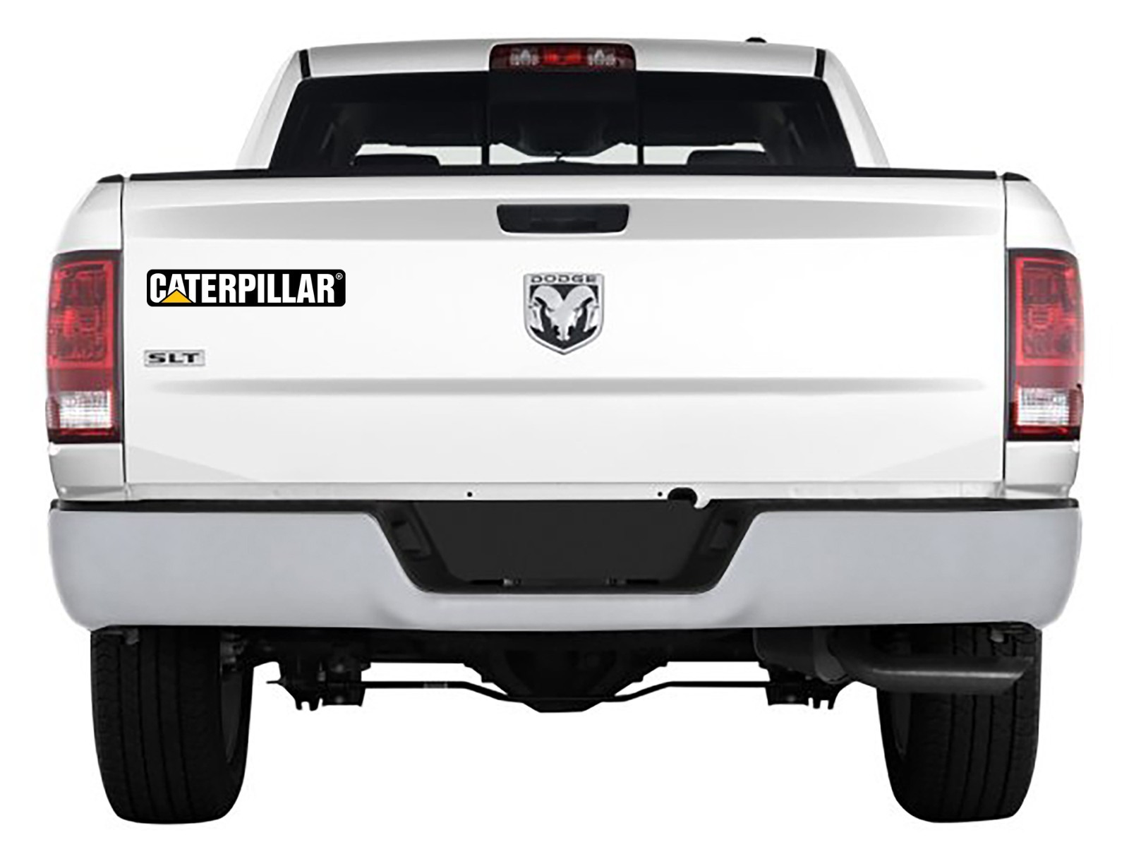 2x Caterpillar Logo Die Cut Laminated Vinyl Decal Sticker Choose Sizes racing