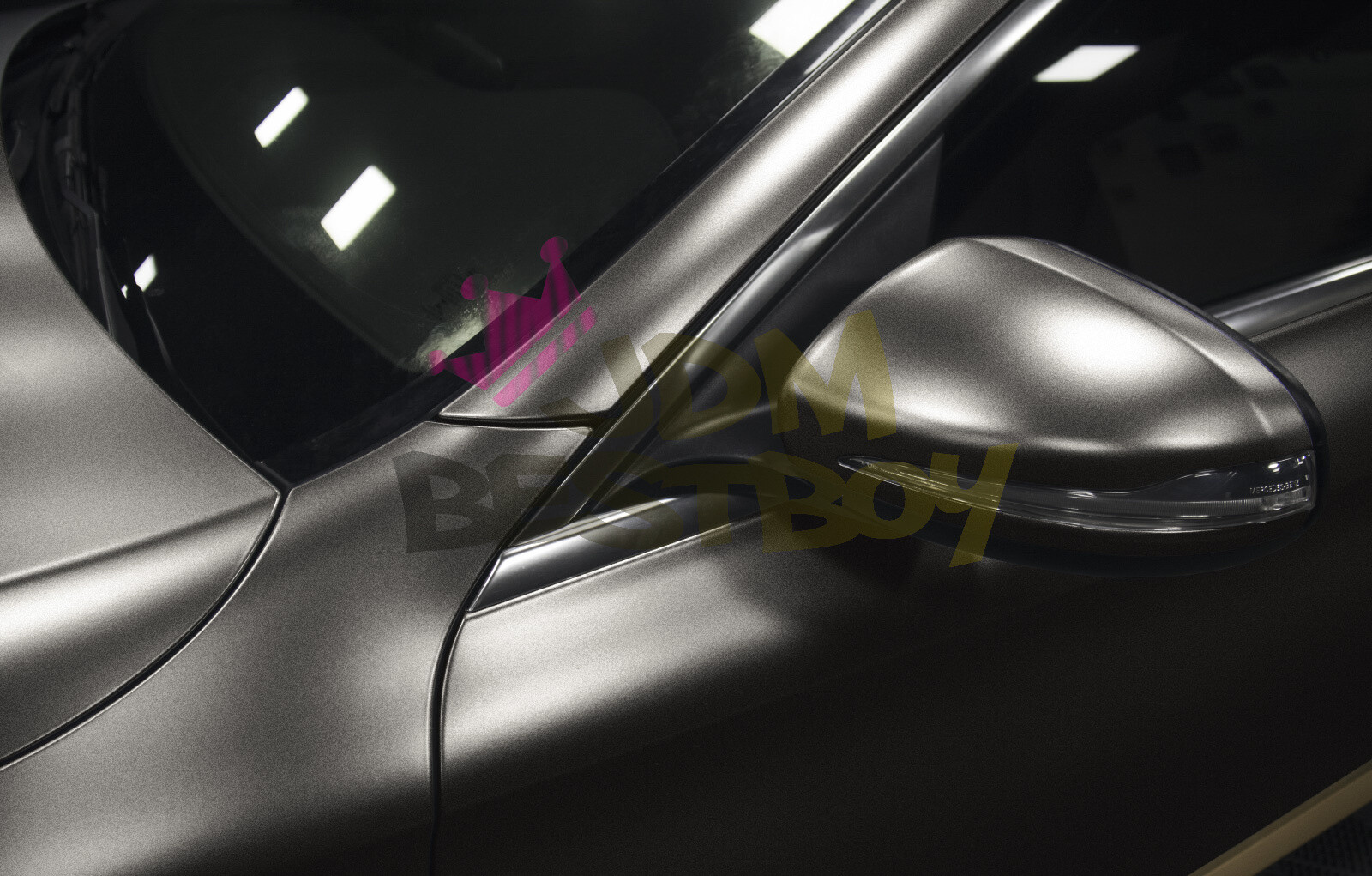Pearl Metallic Selenite Gray Auto Vehicle Sticker Decal Vinyl Wrap Sheet Film