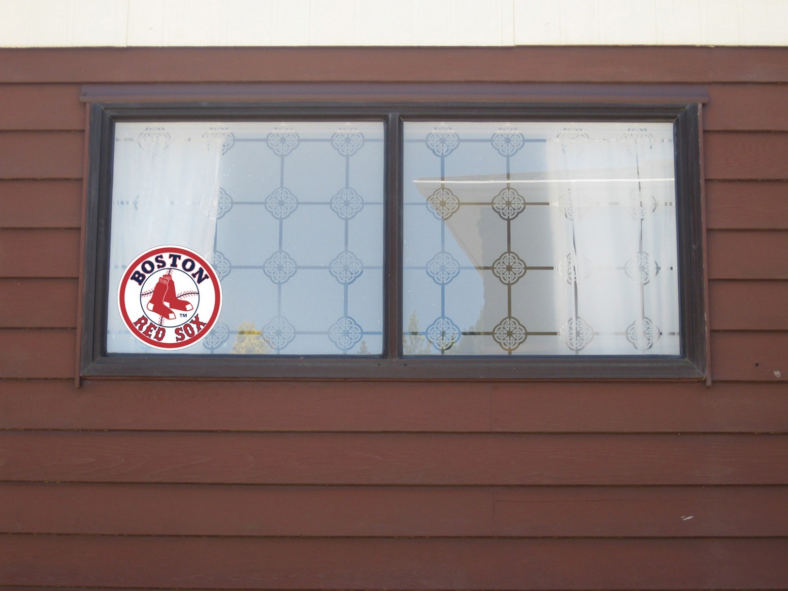 Boston Red Sox Logo – Laminated Weatherproof Vinyl Sticker Decal Choose Size