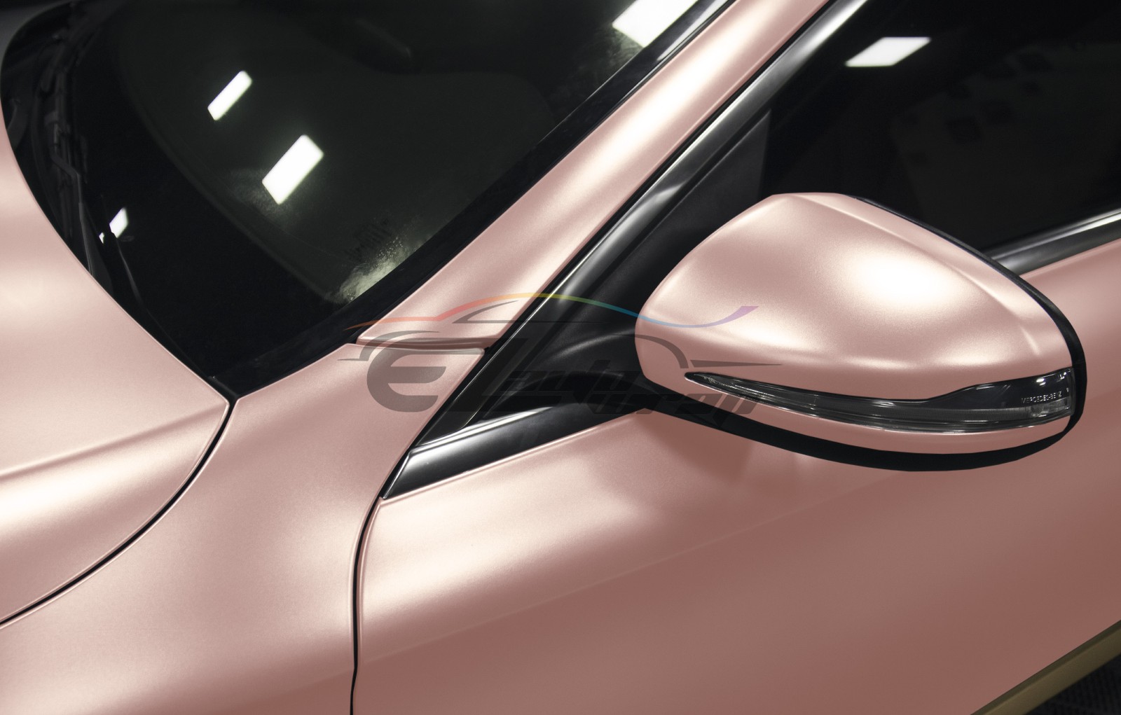Matte Metallic Rose Gold TPU PPF Paint Protection Film Dry Wet Apply Vinyl Wrap
