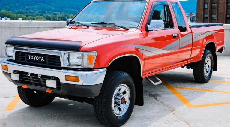 VINTAGE RETRO STYLE VINYL GRAPHICS DECALS SET FIT 89/94 TOYOTA PICKUP