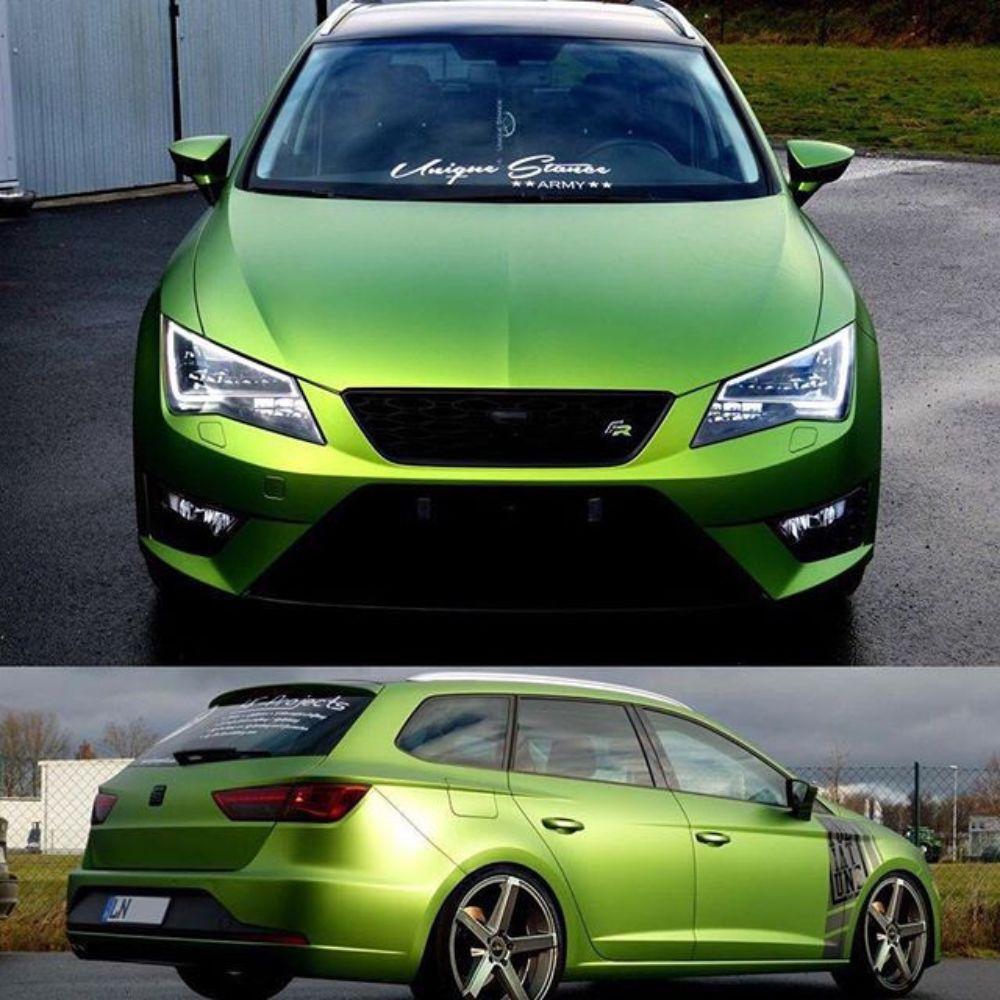 KPMF K75400 Matte Viper Green Metallic Vinyl Car Wrap | K75542