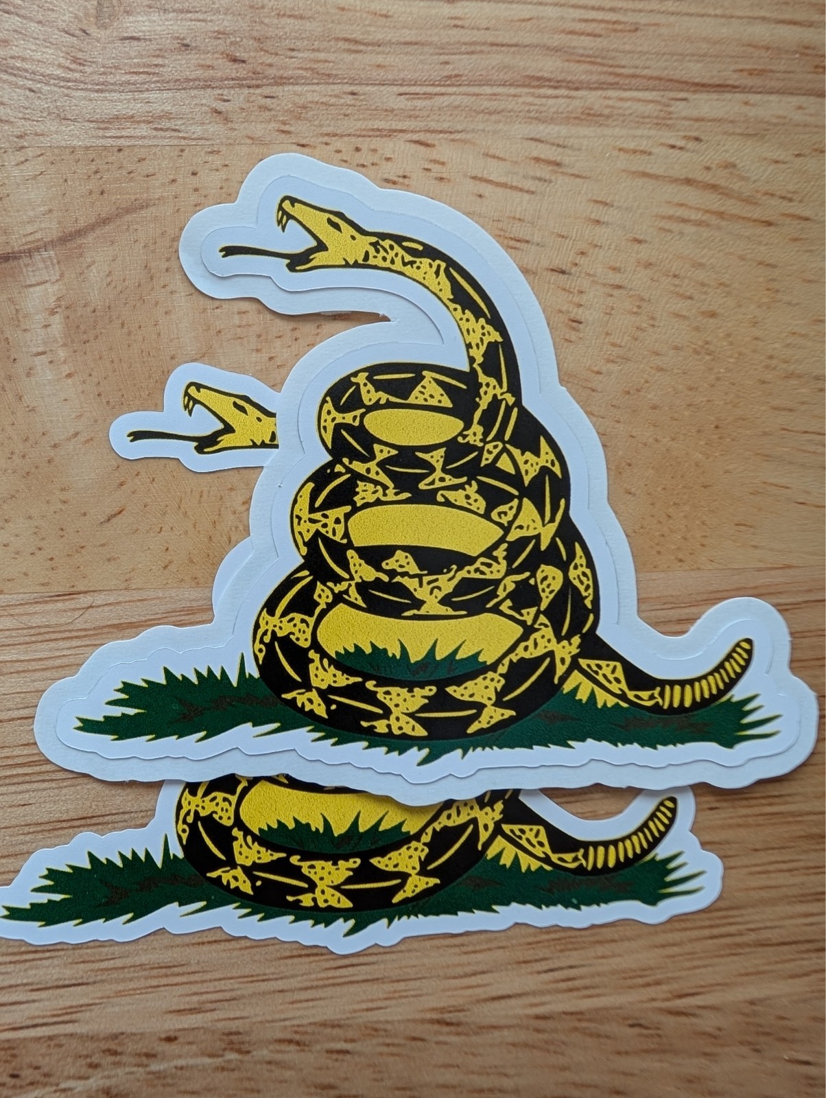 GADSDEN FLAG 2A Don’t Tread On Me Snake Sticker -UV proof 3″- Choose MULTI PACK