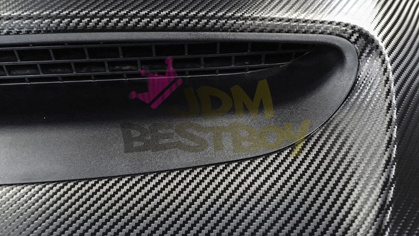 Genuine 3M 2080 Series CFS12 Carbon Fiber Black Vinyl Wrap Vehicle Film Decal
