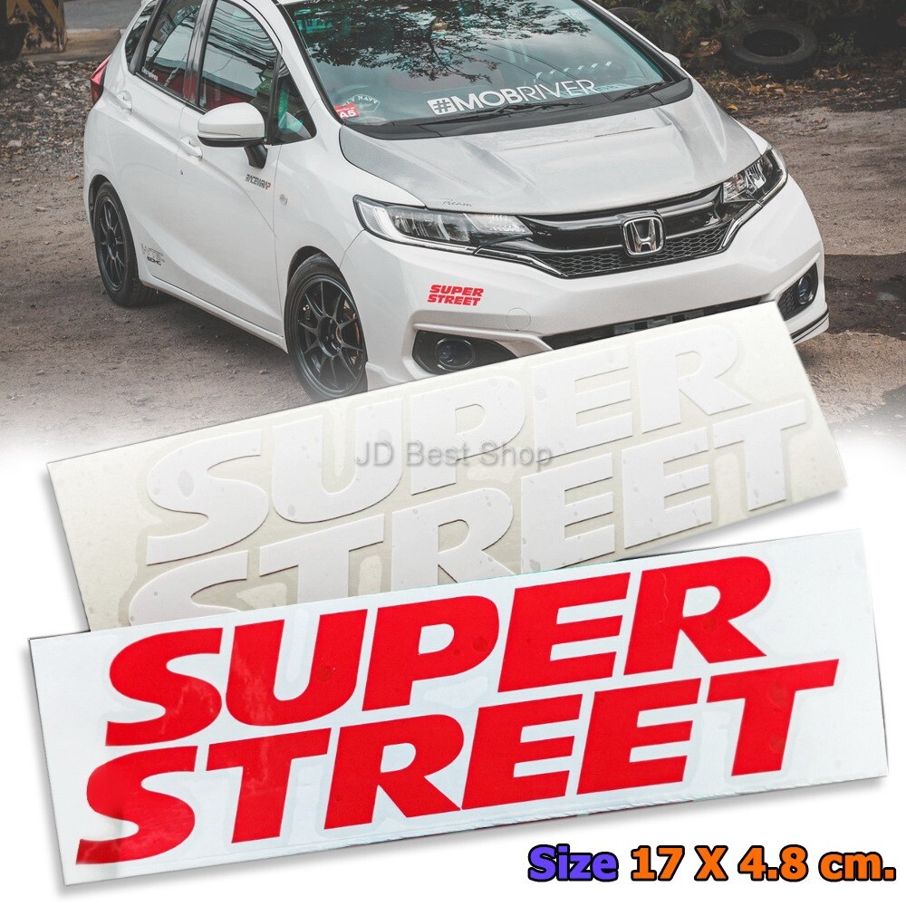 JDM Japan Style Car Bike Stickers Dicut Vinyl Decal Super Steert Sport Drift All