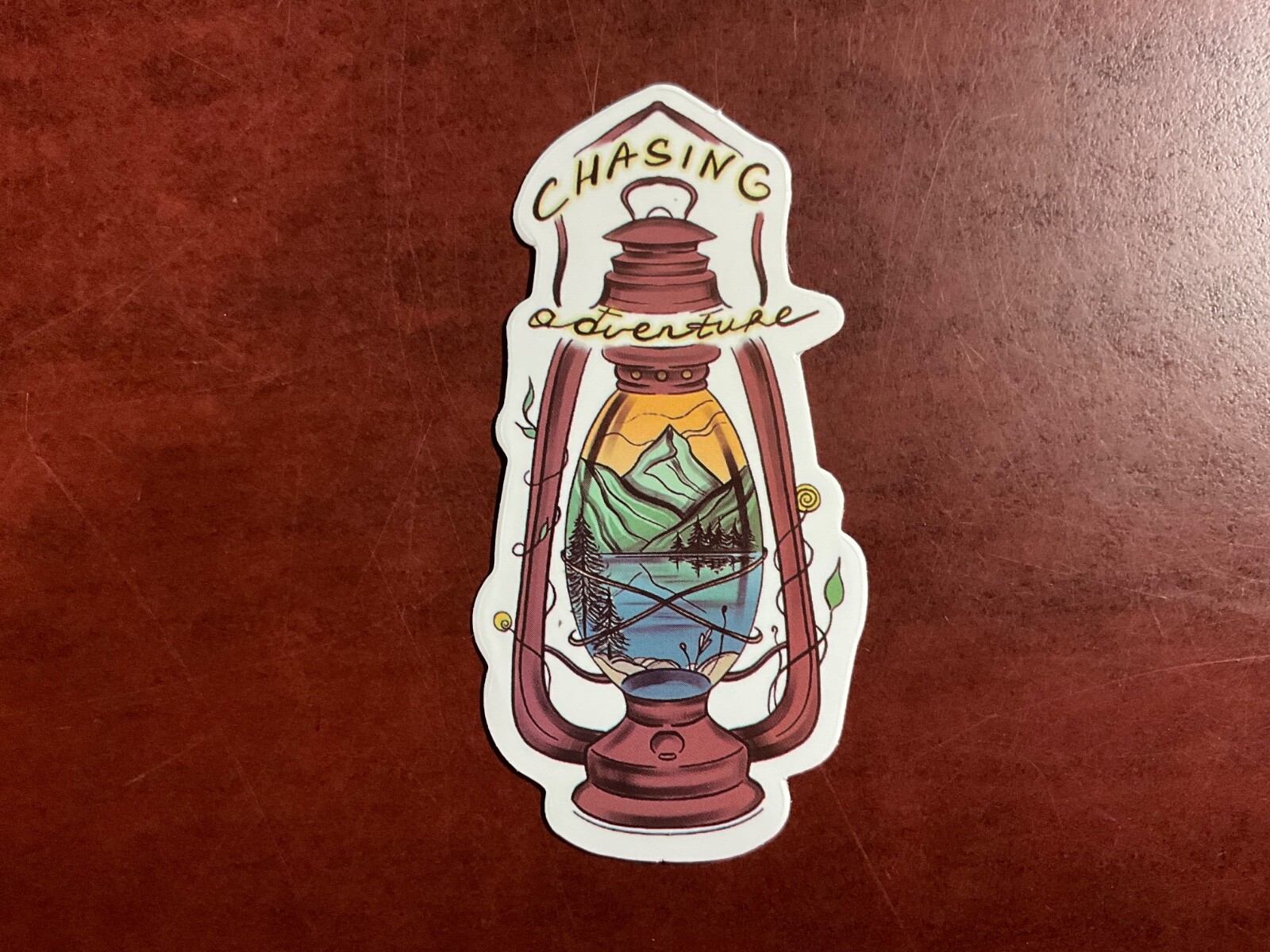 Motorcycle Sticker for Helmets or toolbox #5,112 Camping Outdoorsy Hiking