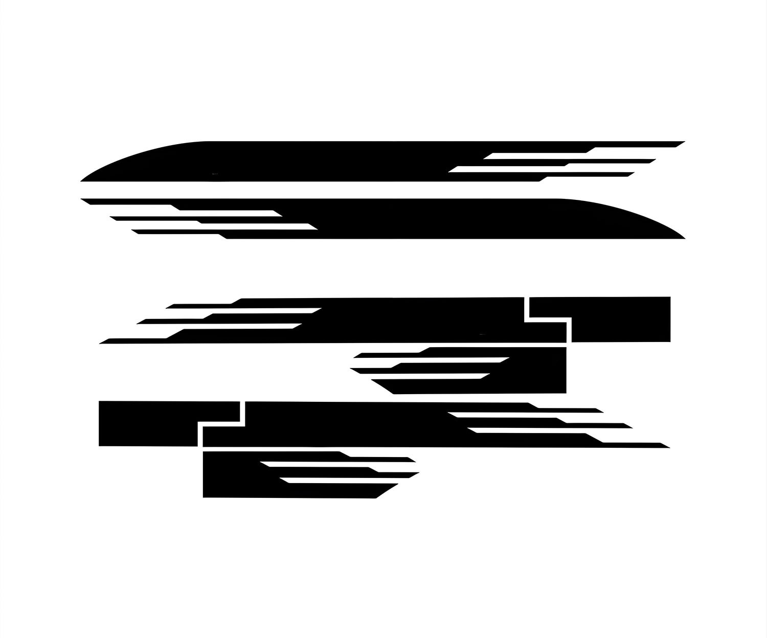 Fit For Ford Raptor F-150 Graphics Sticker Pickup Trunk Side Door Stripe Decals
