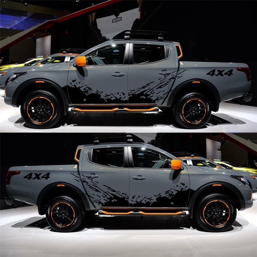 Car Splash 4×4 Off Road Truck Rear Bed Side Decal Fit For Ford F150 F250 F350