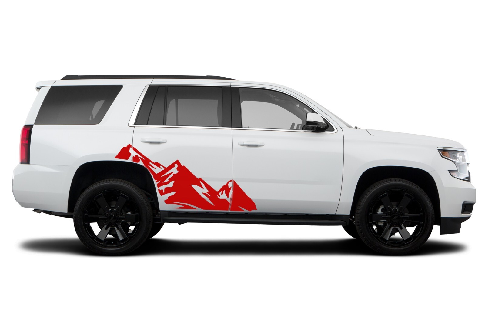 Decal for Chevrolet Tahoe Mountains Rear Graphics Sticker Vinyl kit 2015 – 2023