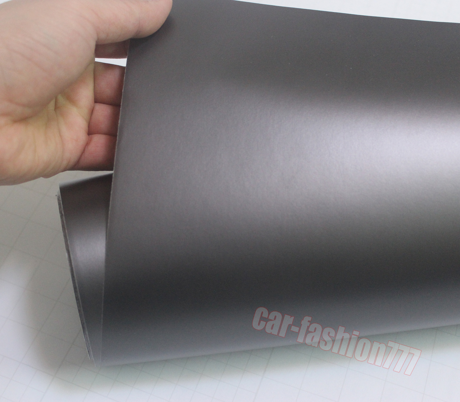 Bubble Free Entire Car Satin Matte Chrome Vinyl Wrap Hood SUV Sticker Grey US