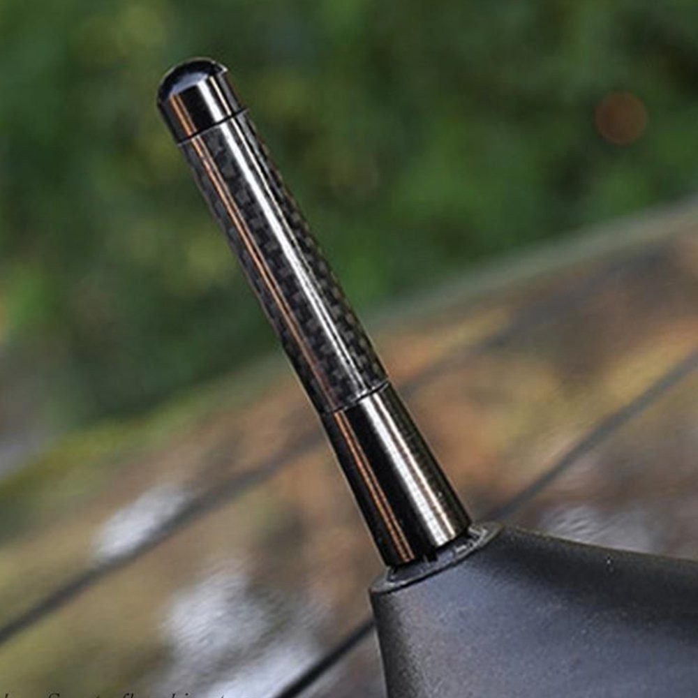 3″ Car Carbon Fiber Radio Aerial Bee Sting Mast Antenna For Ariel Arial Black H