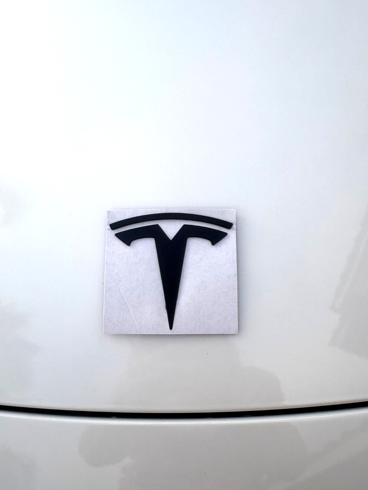 NEW TESLA MODEL 3 FRONT GRILLE HOOD REAR TRUNK NAMEPLATE LOGO BADGE T EMBLEM
