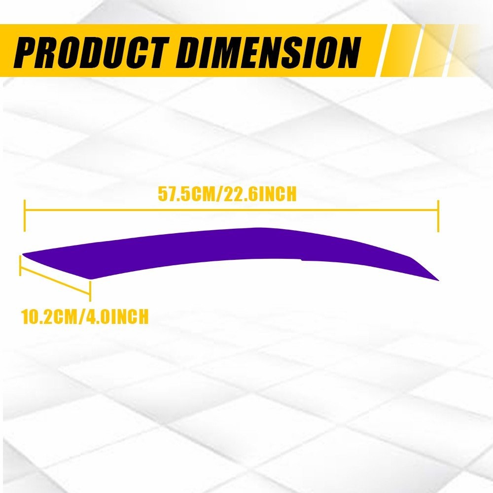Purple Headlight DRL Vinyl Overlay Decals For 2021-2025 Lexus IS350 IS300 IS500
