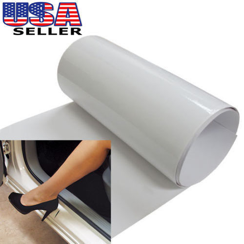 6″ x 48″ Clear Door Sill or Door Edge Paint Protection Scratch Film Vinyl Sheet