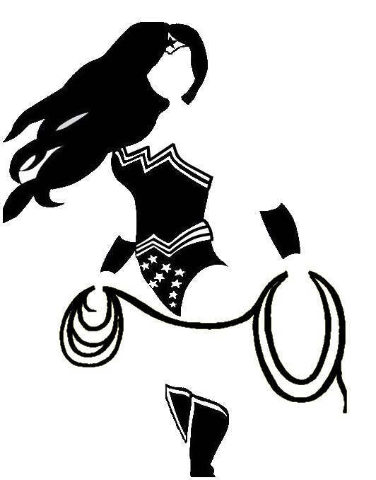 Vinyl Decal Car Truck Sticker – DC Wonder Woman V2 You Pick Size & Color