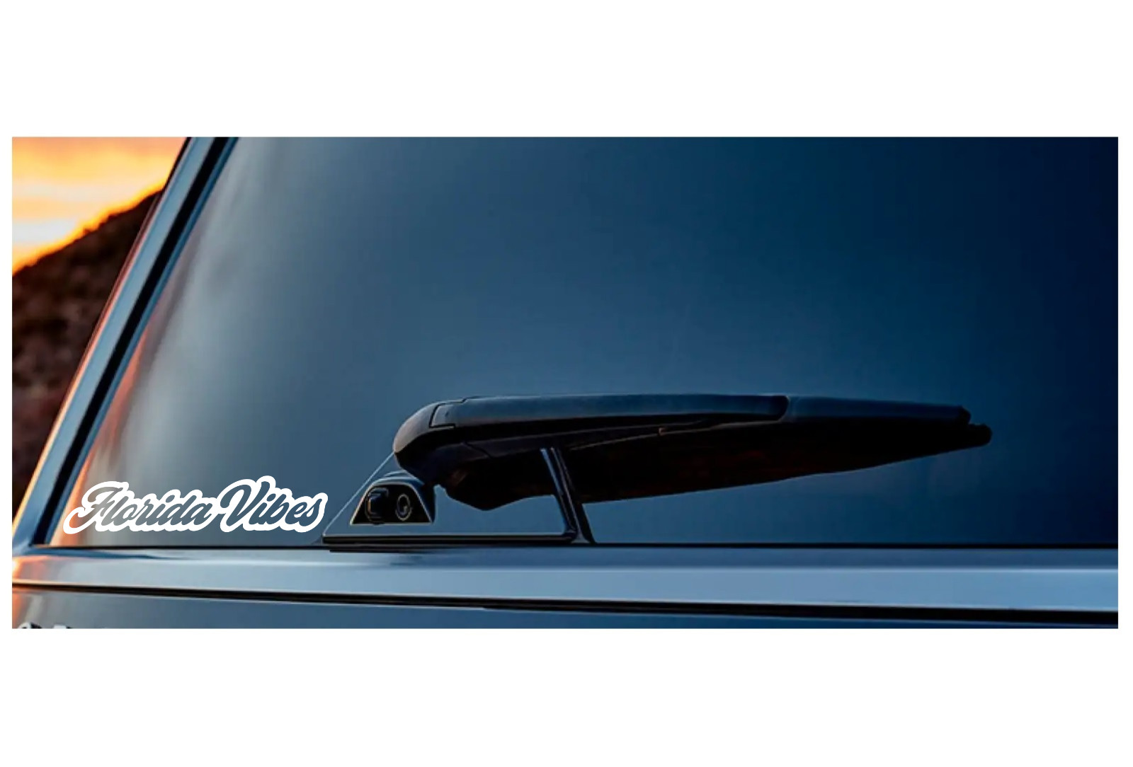 Florida Vibes Decal Sticker Vinyl Graphics – 6.5 x 3.1 inch