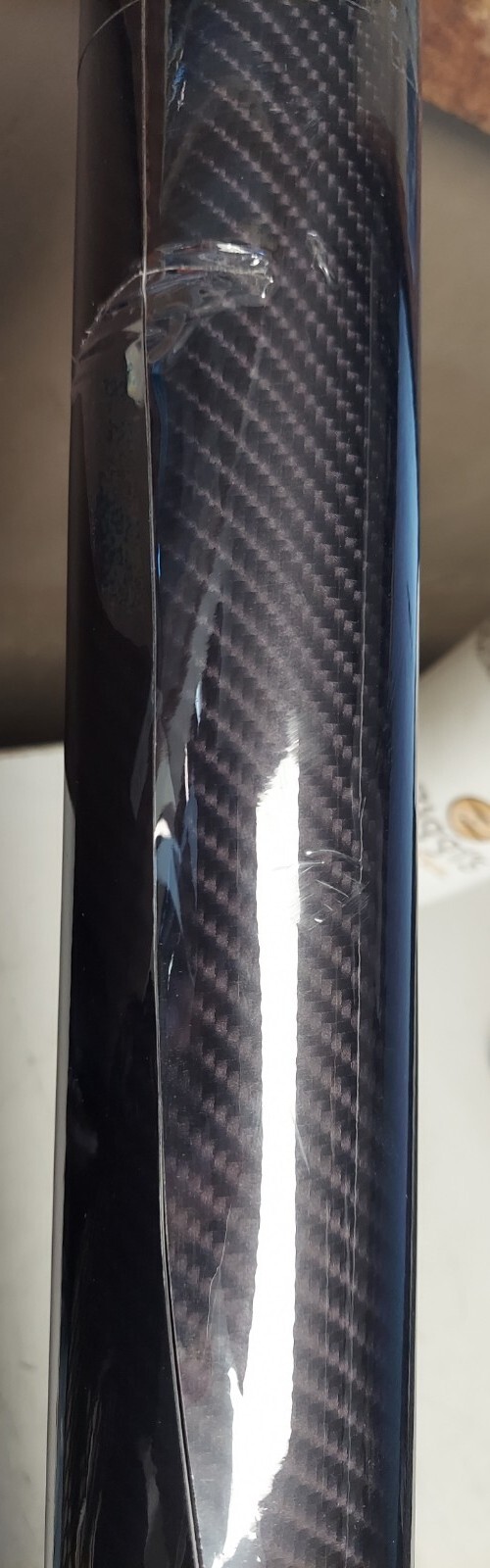 Vvivid Vinyl Wrap Carbon Fiber 5′ x Unknown Length, Has Damage on One End