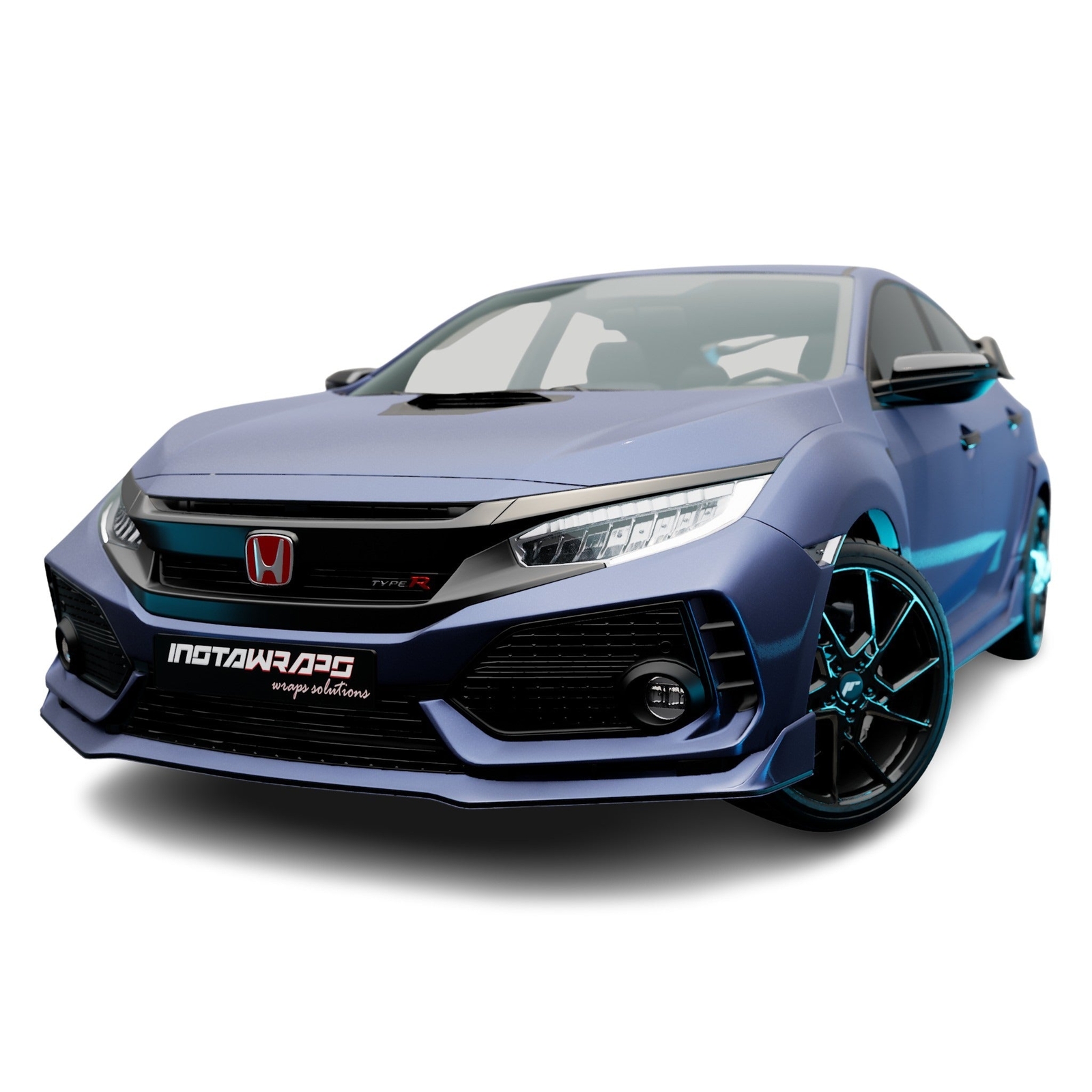 Avery Dennison SW900 Supreme Matte Night Blue Metallic Vinyl Car Wrap | 623-M
