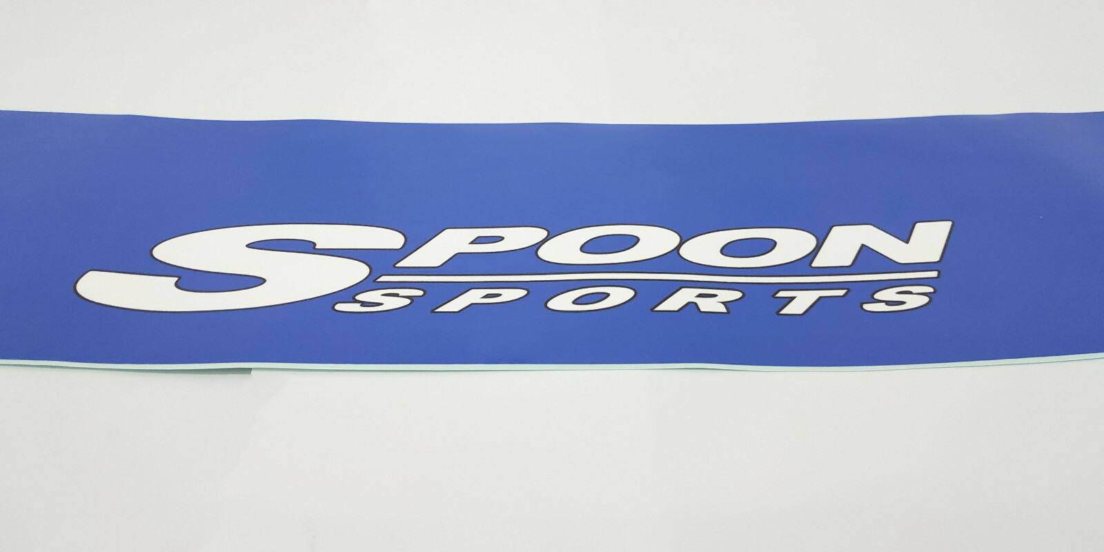 JAPAN MATERIAL SPOON SPORT WINDSHIELD BANNER DIRECT FIT DECAL STICKER #SS001
