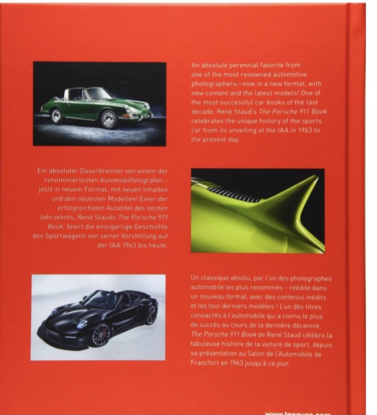 PORSCHE CAR BOOK, 911, BEST SELLER, REVISED EDITION , ILLUSTRATIONS COLLECTORS
