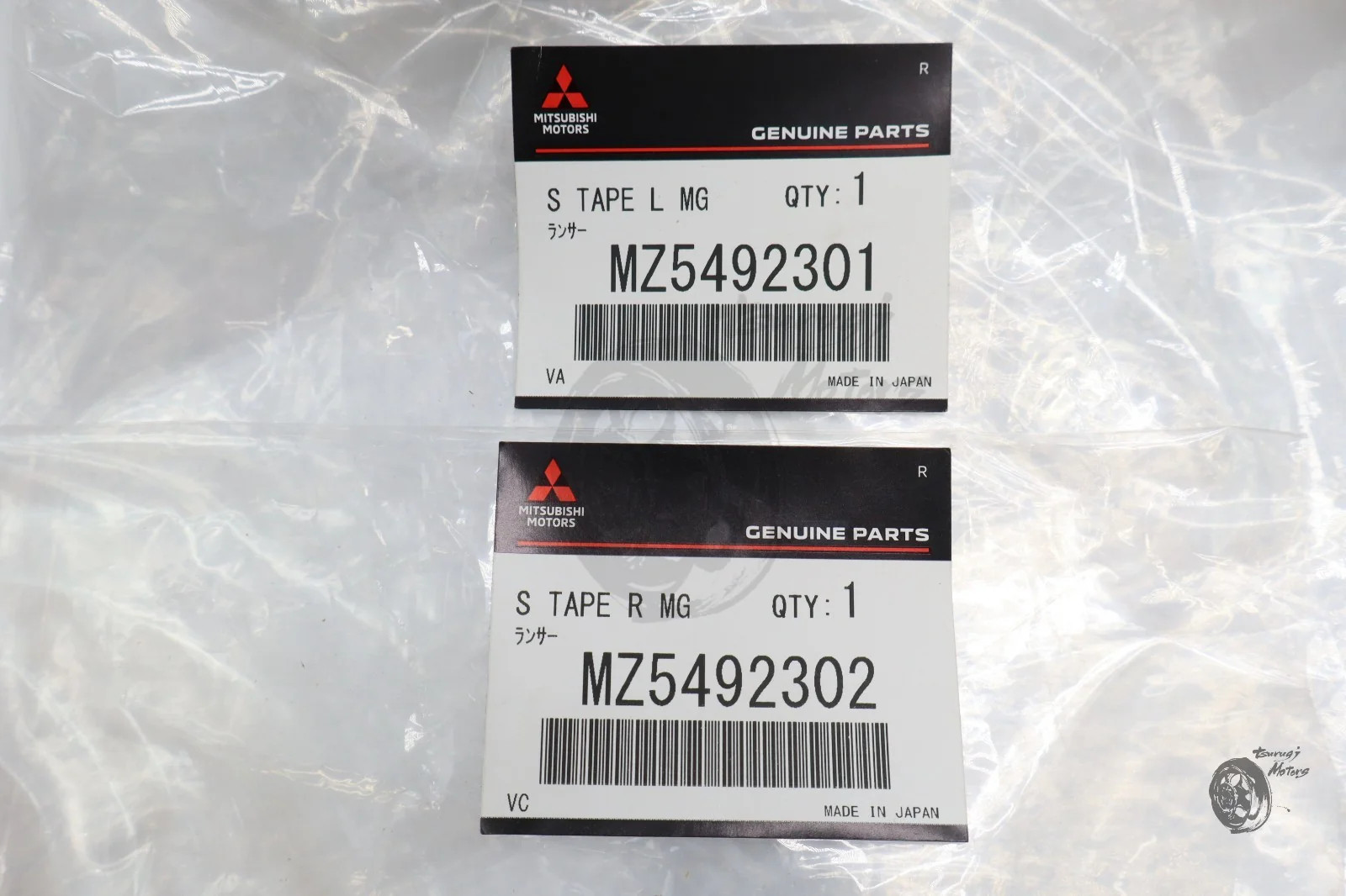 Mitsubishi Lancer EVO6 Tommi Makinen Side Decal Left & Right Set OEM New Genuine