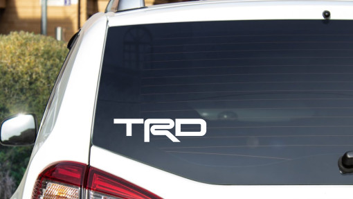 2x TRD Vinyl Stickers Decals – Many Sizes & Colors – Set of 2 Toyota Tacoma