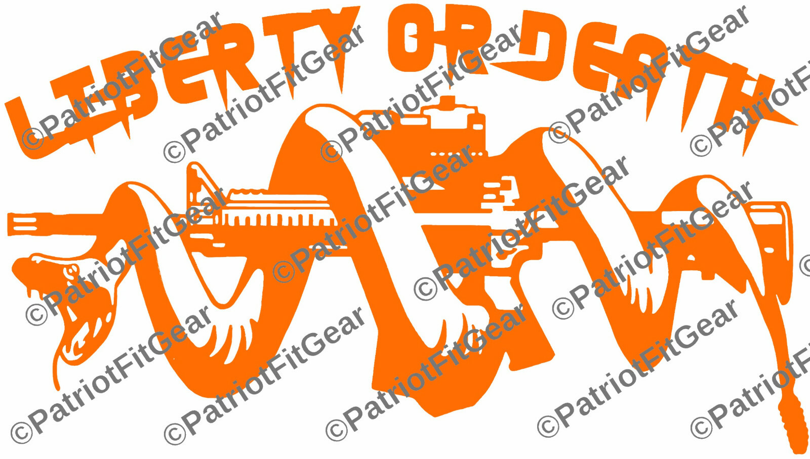Liberty Or Death,8″x4.5″,Second Amendment,2A,Molon Labe,Snake Coiled,Vinyl Decal