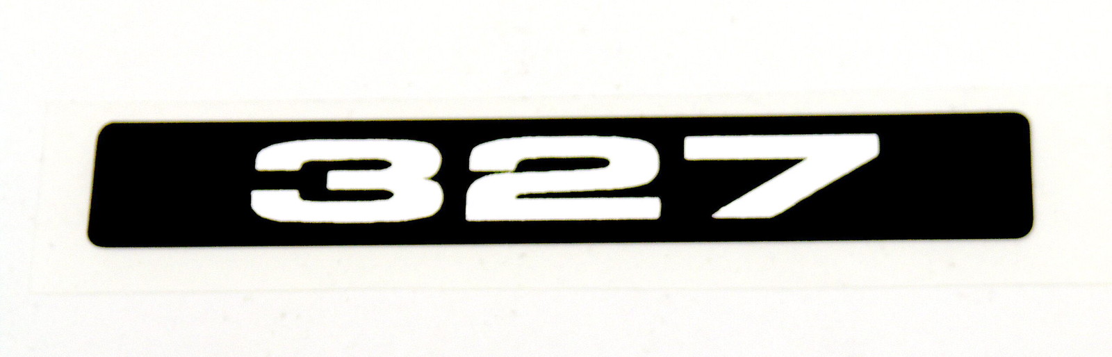 327 Cubic Inch Emblem (B) Standard